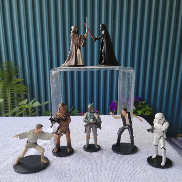 Star Wars Toys 7 Figures Lot - Picture 2 of 16